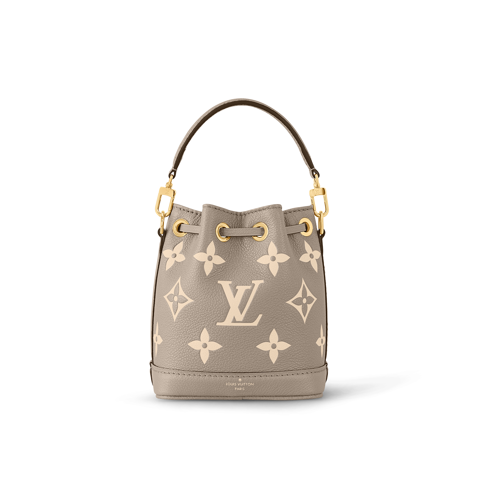 Nano Noé Bicolor Monogram Empreinte Leather - Women - Small